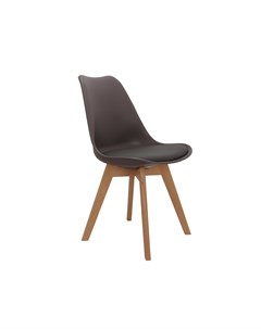 Стул eames bon коричневый 54x84x54 см Bradexhome