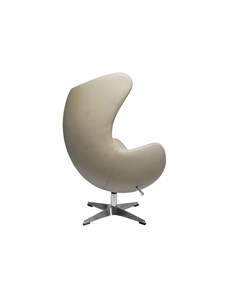 Кресло egg chair бежевый 76x110x77 см Bradexhome