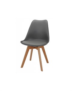 Стул eames bon серый 49x84x54 см Bradexhome