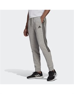 Брюки Essentials Fleece Tapered Cuff 3 Stripes Sportswear Adidas