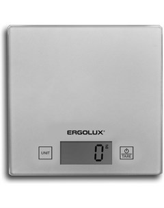 Кухонные весы ELX SK01 С03 серые металлик Ergolux