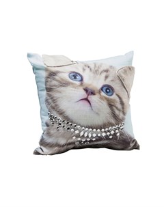 Подушка lady cat мультиколор 45x45x10 см Kare