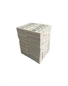 Пуф dollars белый 31x38x27 см Kare