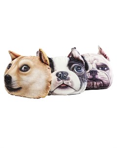 Подушка dog face мультиколор 38x36x15 см Kare