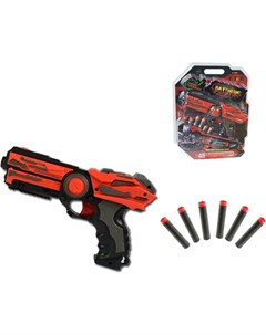 Игрушка Бластер 6 зарядный FJ806 Qunxing toys