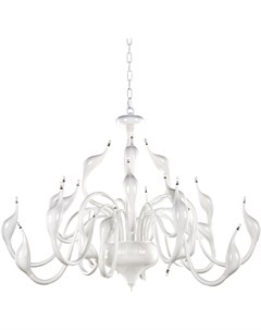 751246 MD8098 24A WT Люстра подв Cigno collo 24х20W G4 БЕЛЫЙ шт Lightstar