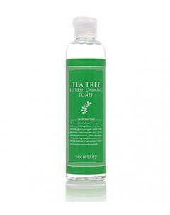 Тоник для лица чайное дерево tea tree refresh calming toner Secret key