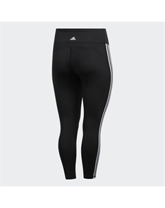 Укороченные леггинсы Believe This 3 Stripes Plus Size Performance Adidas