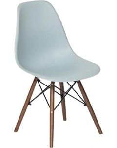 Стул Secret De Maison CINDY EAMES mod 001 дерево береза металл сиденье пластик 51x46x82 5см серый Tetchair