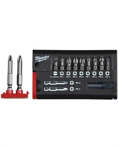 Набор бит Compact Screwdriver Bit Set 12 шт 4932399513 Milwaukee