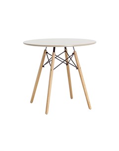 Стол dsw d80 бежевый бежевый Stool group