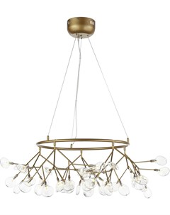 Подвесная люстра SL411 233 45 золотой прозрачный St luce