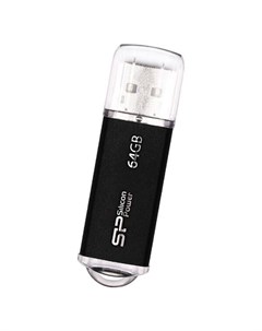 USB Flash Ultima II I Series Black 64 Гб SP064GBUF2M01V1K Silicon power