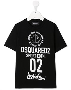 Футболка с логотипом Dsquared2 kids