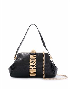 Сумка тоут с логотипом Moschino