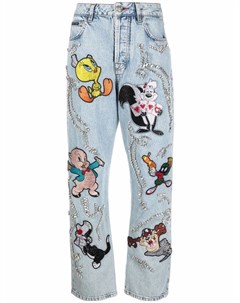 Джинсы Looney Tunes свободного кроя Philipp plein