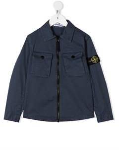 Куртка рубашка на молнии Stone island junior