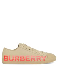 Кеды с логотипом Burberry