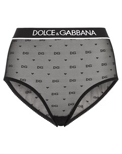 Трусы брифы с монограммой Dolce&gabbana