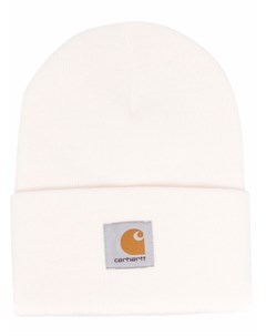 Шапка бини Watch Hat с нашивкой логотипом Carhartt wip