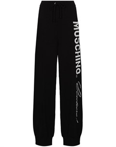 Спортивные брюки с логотипом Moschino