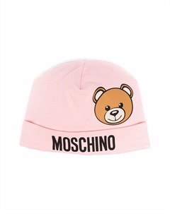 Шапка бини с принтом Teddy Bear Moschino kids