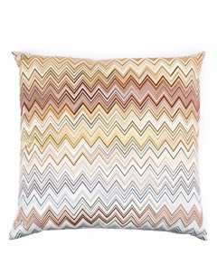 Подушка с узором зигзаг Missoni home