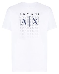 Футболка с логотипом Armani exchange