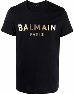 Футболка с логотипом Balmain