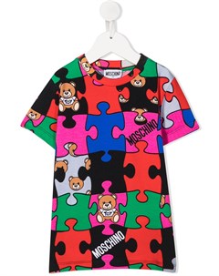 Футболка Teddy Puzzle Moschino kids