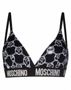 Бюстгальтер с принтом Moschino