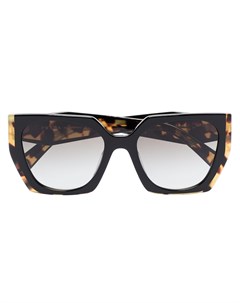 Массивные солнцезащитные очки Prada eyewear