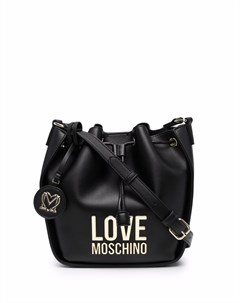 Сумка ведро с логотипом Love moschino