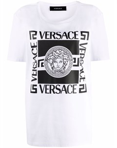 Футболка с логотипом Medusa Versace