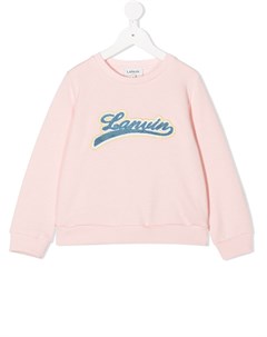 Толстовка с вышитым логотипом Lanvin enfant