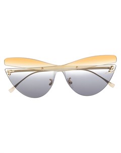 Солнцезащитные очки в оправе кошачий глаз Fendi eyewear