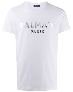 Футболка с логотипом Balmain