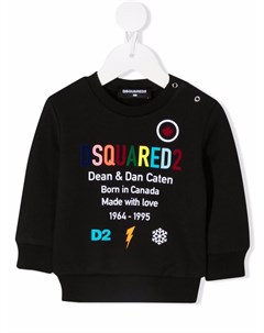 Толстовка с логотипом Dsquared2 kids