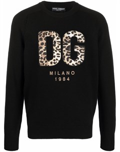 Толстовка с нашивкой логотипом Dolce&gabbana