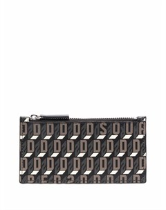 Кошелек на молнии с монограммой Dsquared2