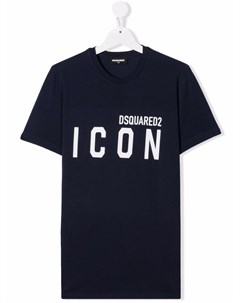 Футболка с принтом Icon Dsquared2 kids