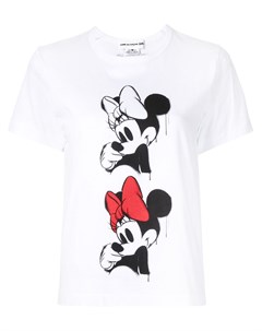 Футболка с принтом Minnie Mouse Comme des garçons girl