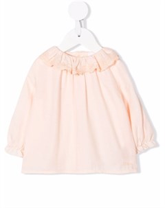 Блузка с длинными рукавами и оборками Chloé kids