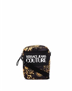 Сумка мессенджер с логотипом Versace jeans couture