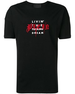 Футболка с принтом Livin the F Dream Philipp plein