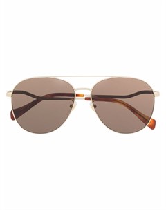 Солнцезащитные очки авиаторы с затемненными линзами Gucci eyewear