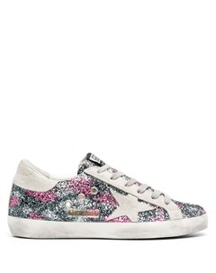 Кеды Superstar с блестками Golden goose