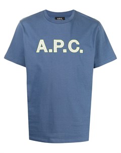 Футболка с логотипом A.p.c.