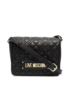 Стеганая сумка через плечо Love moschino