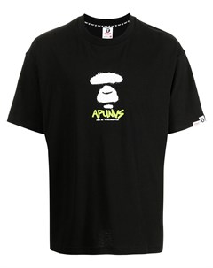 Футболка с логотипом Aape by *a bathing ape®